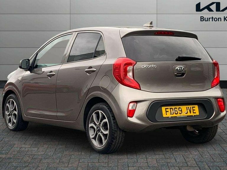 Kia Picanto 1.0 Titanium Edition Hatchback E FD69JVE Silver #2