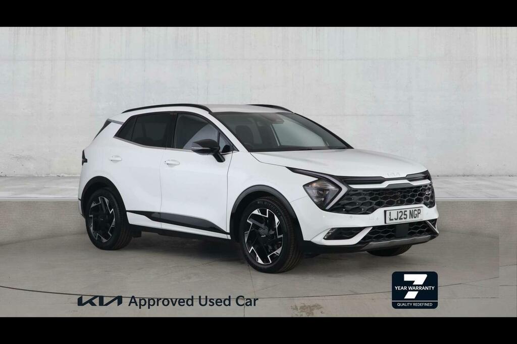 Kia Sportage 1.6 T-gdi Mhev Gt-line Suv Hybrid Manua White