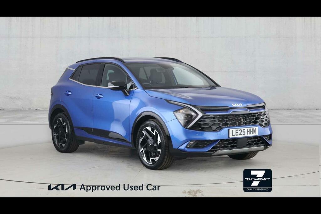 Kia Sportage 1.6 T-gdi Mhev Gt-line Suv Hybrid Manua Blue