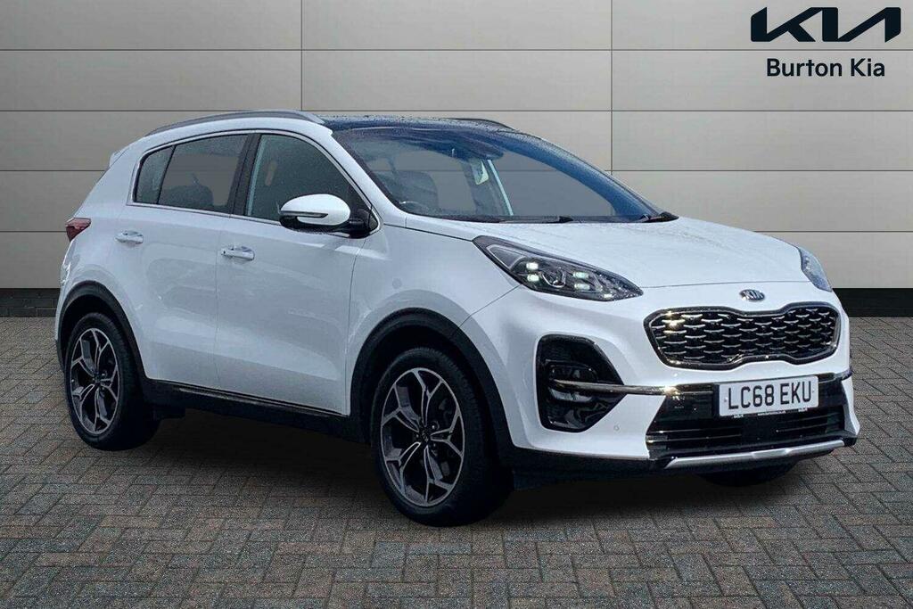 Kia Sportage 1.6 Crdi Gt-line S Suv Dct Euro 6 Ss White