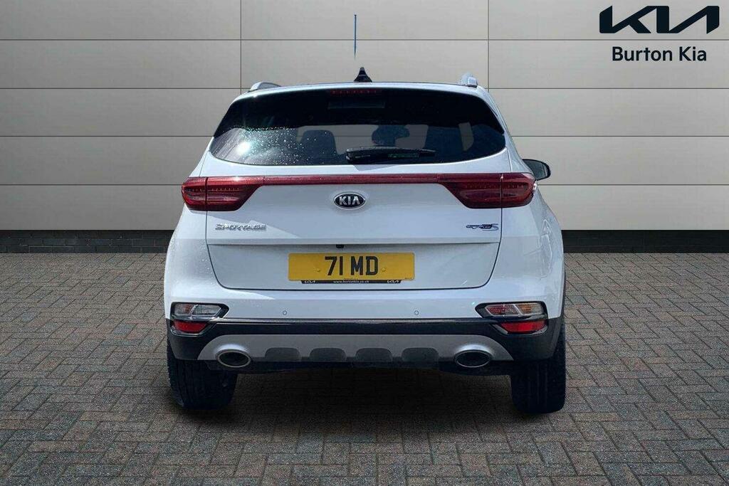 Kia Sportage 1.6 Crdi Mhev Gt-line S Suv Hybrid Dct White #4