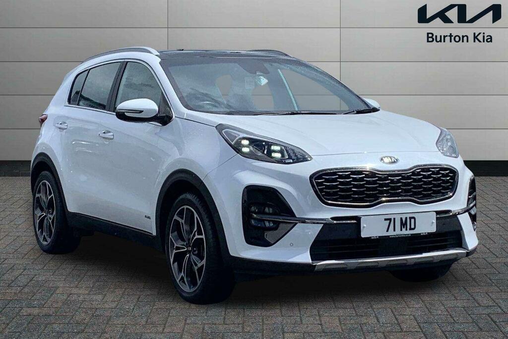 Kia Sportage 1.6 Crdi Mhev Gt-line S Suv Hybrid Dct White
