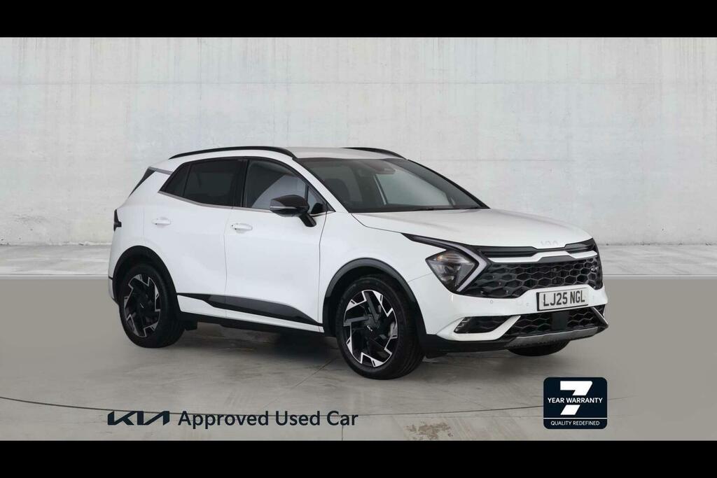 Kia Sportage 1.6 T-gdi Mhev Gt-line Suv Hybrid Manua White