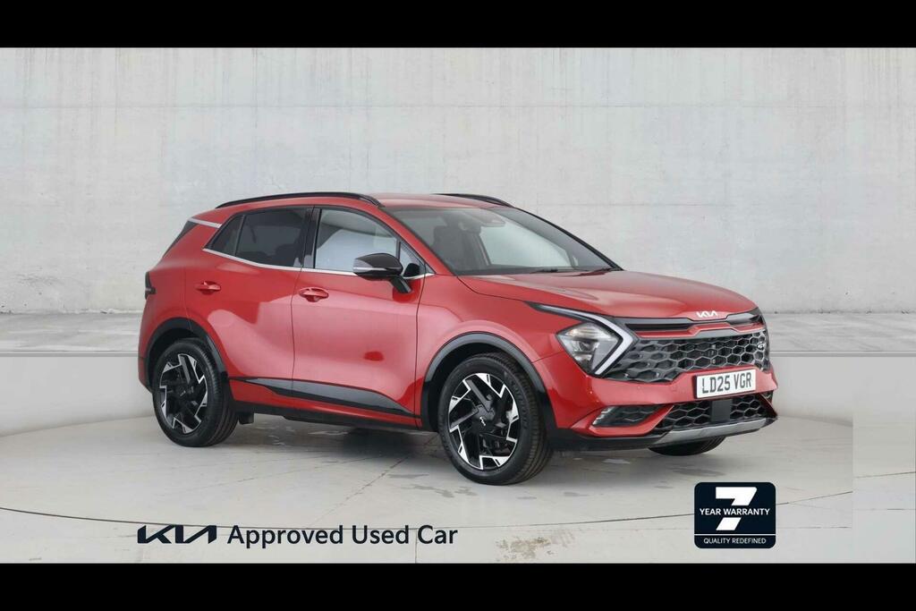 Kia Sportage 1.6 T-gdi Mhev Gt-line Suv Hybrid Manua Red