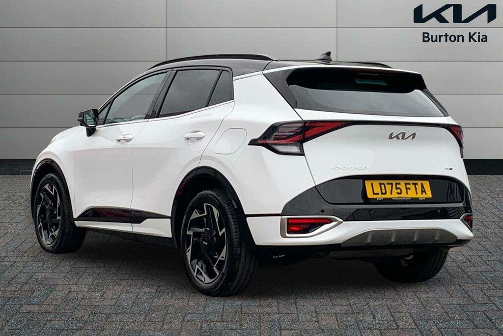 Kia Sportage 1.6 T-gdi Mhev Gt-line S Suv Hybrid Dct LD75FTA White #2
