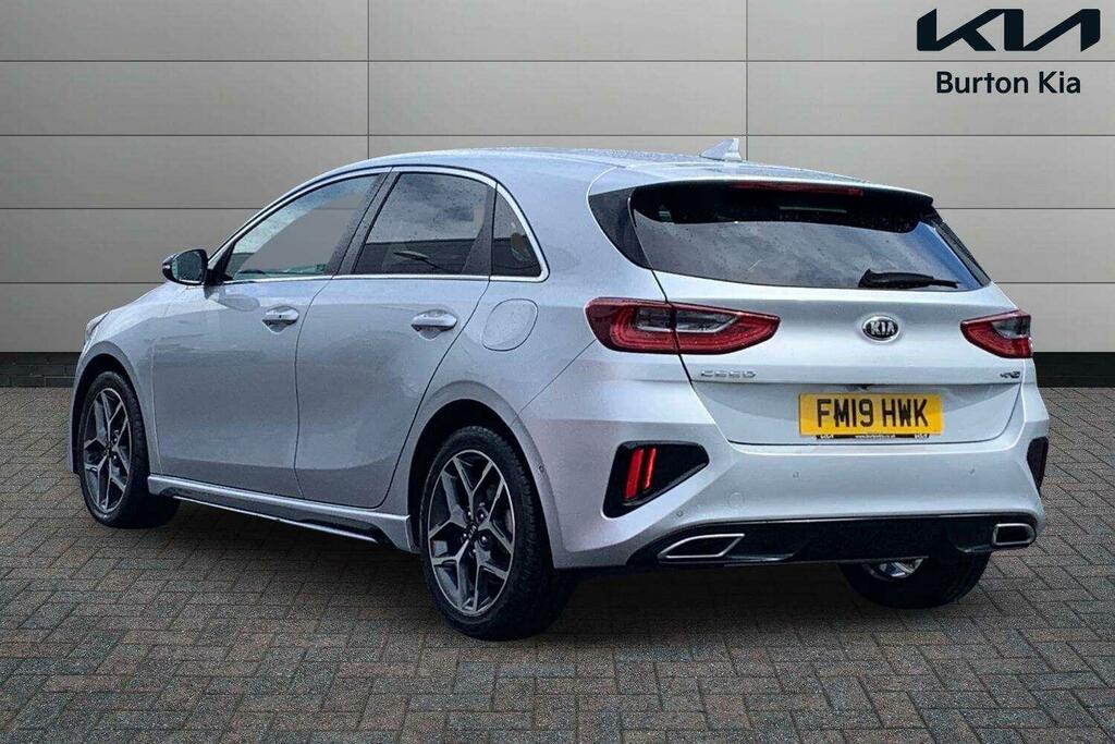 Kia Ceed 1.4 T-gdi Gt-line Hatchback Dct Euro 6 FM19HWK Silver #2