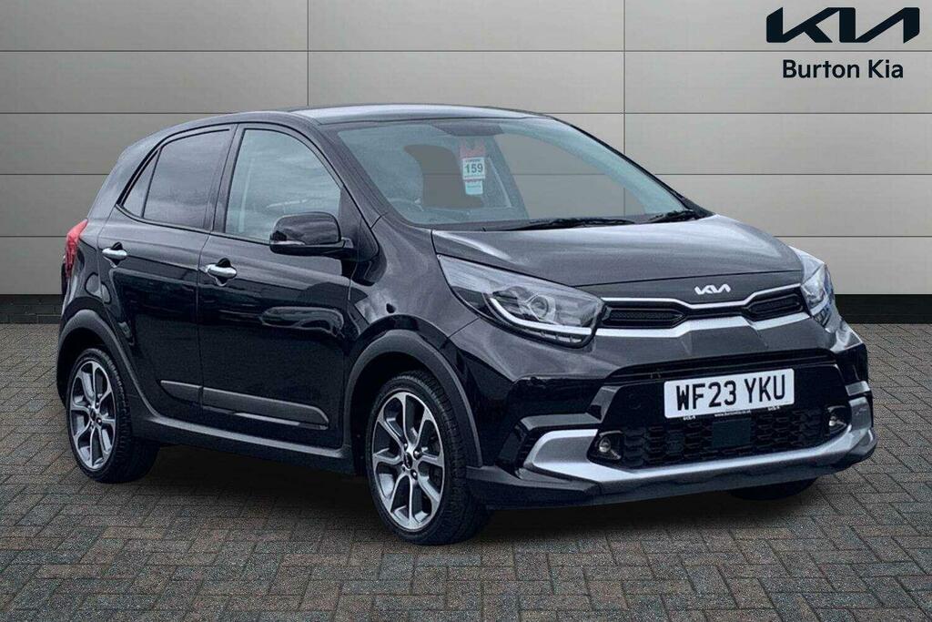 Kia Picanto 1.0 Dpi X-line S Hatchback Amt Euro 6 WF23YKU Black