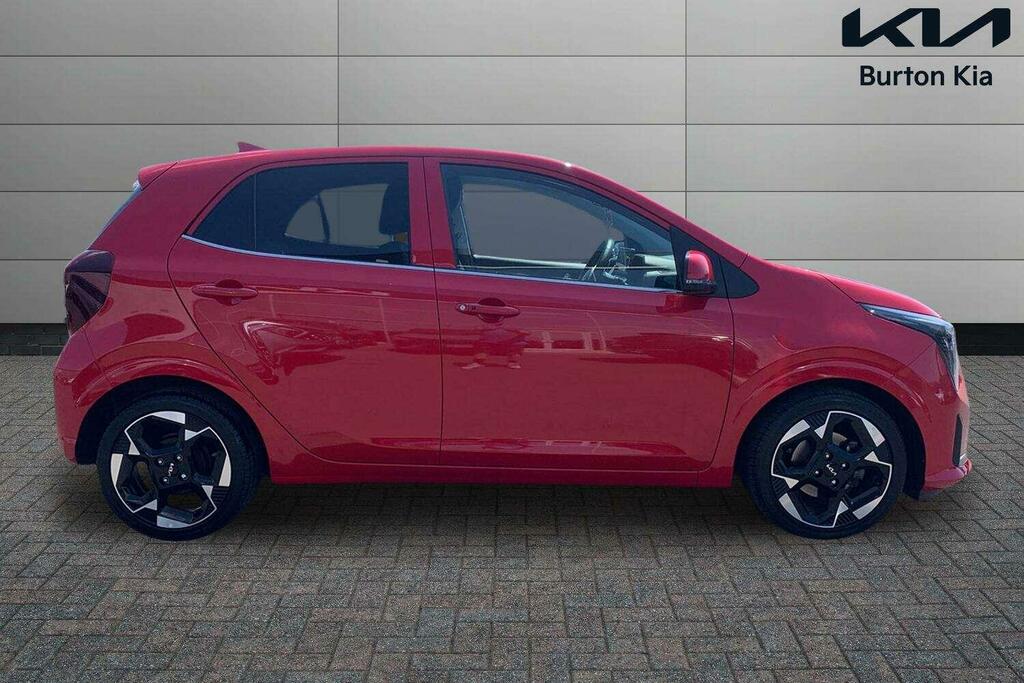Kia Picanto 1.0 3 Hatchback Amt Euro 6 Ss 62 Bh CA25LVE Red #3