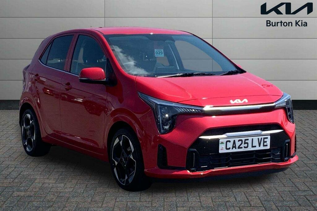 Kia Picanto 1.0 3 Hatchback Amt Euro 6 Ss 62 Bh CA25LVE Red