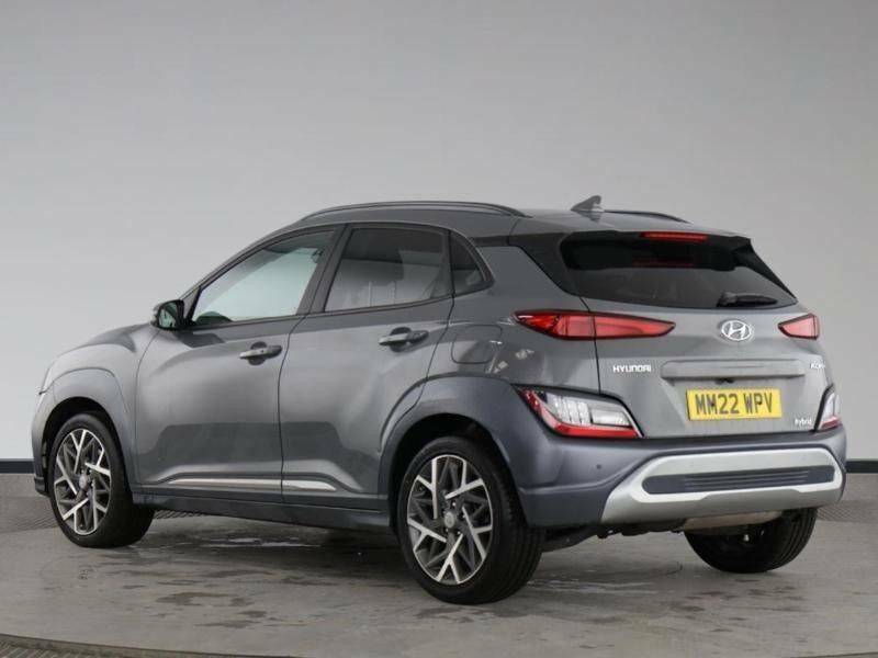 Hyundai Kona 1.6 Gdi Hybrid Premium Dct Grey #3