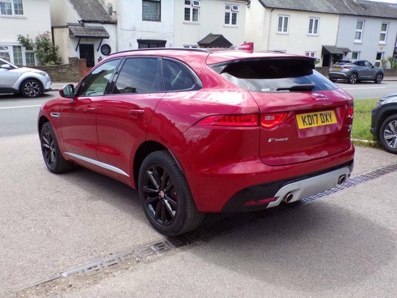 Jaguar F-Pace 3.0 Supercharged V6 S Awd Red #5