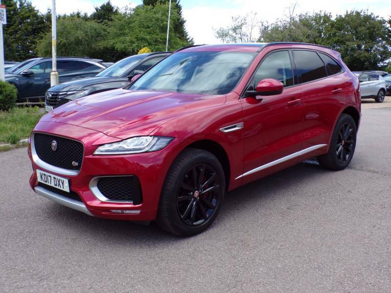 Jaguar F-Pace 3.0 Supercharged V6 S Awd Red #3