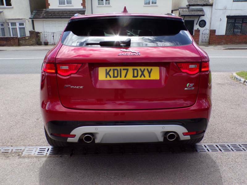Jaguar F-Pace 3.0 Supercharged V6 S Awd Red #6