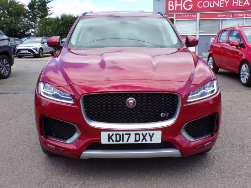 Jaguar F-Pace 3.0 Supercharged V6 S Awd Red #2
