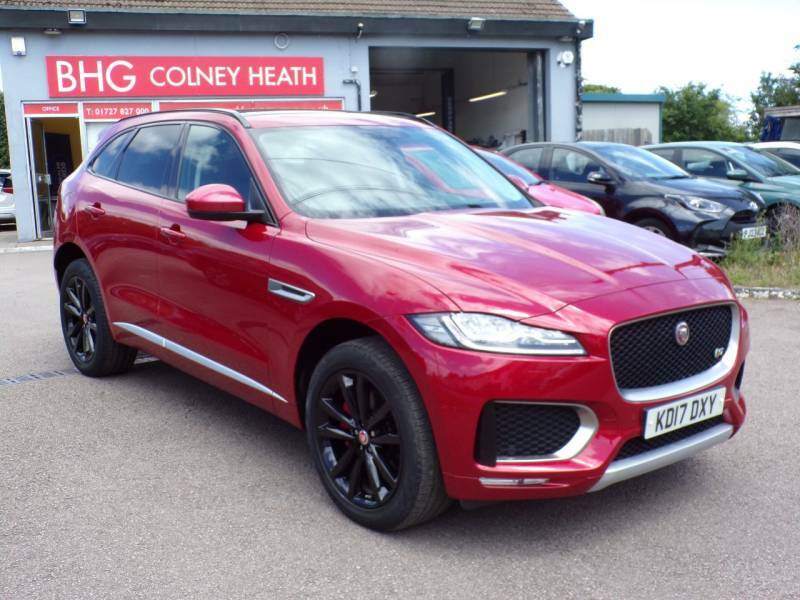 Jaguar F-Pace 3.0 Supercharged V6 S Awd Red