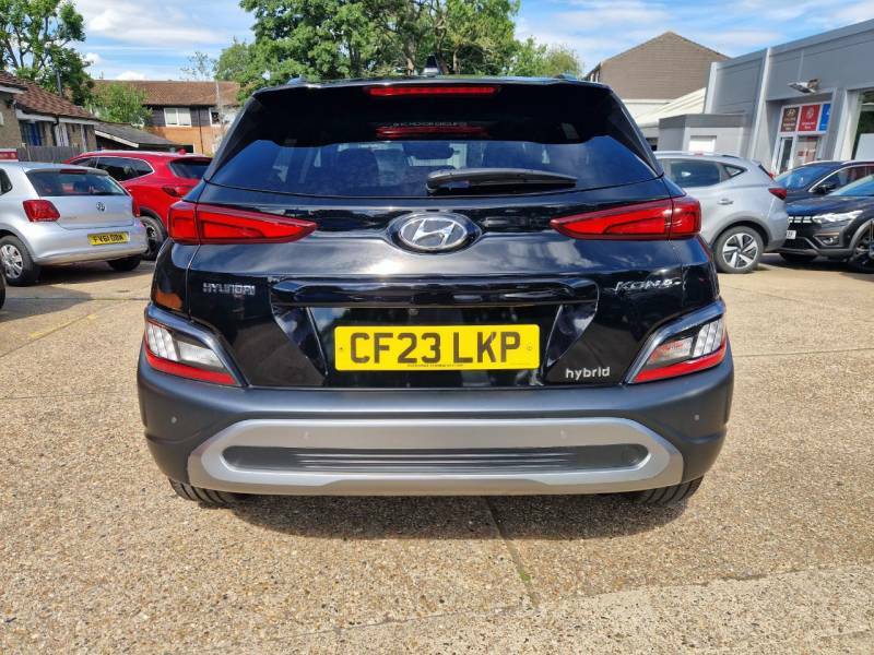 Hyundai Kona 1.6 Gdi Hybrid Ultimate Dct Black #4