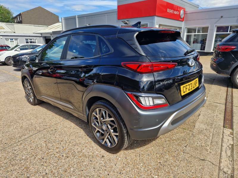 Hyundai Kona 1.6 Gdi Hybrid Ultimate Dct Black #3