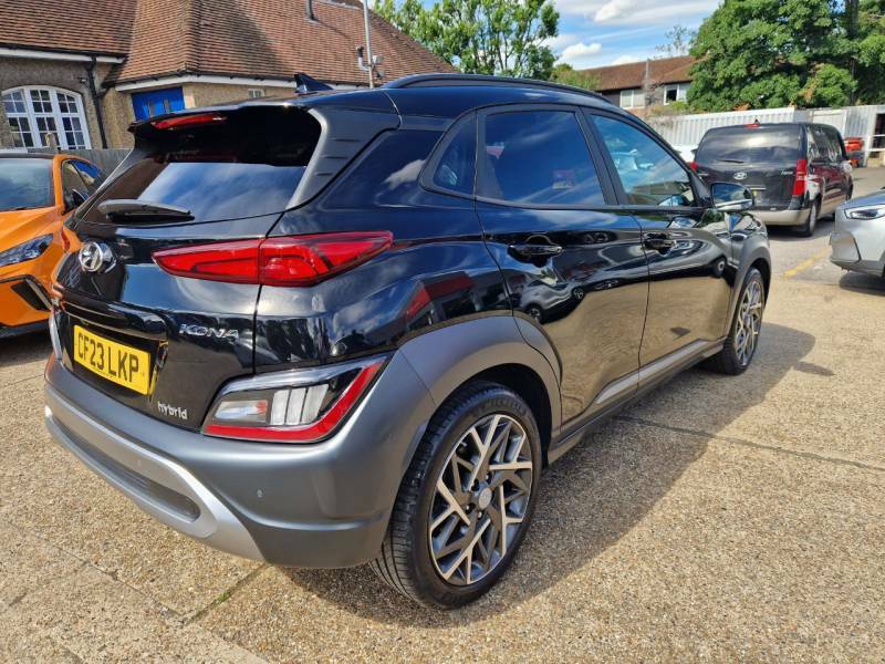 Hyundai Kona 1.6 Gdi Hybrid Ultimate Dct Black #5