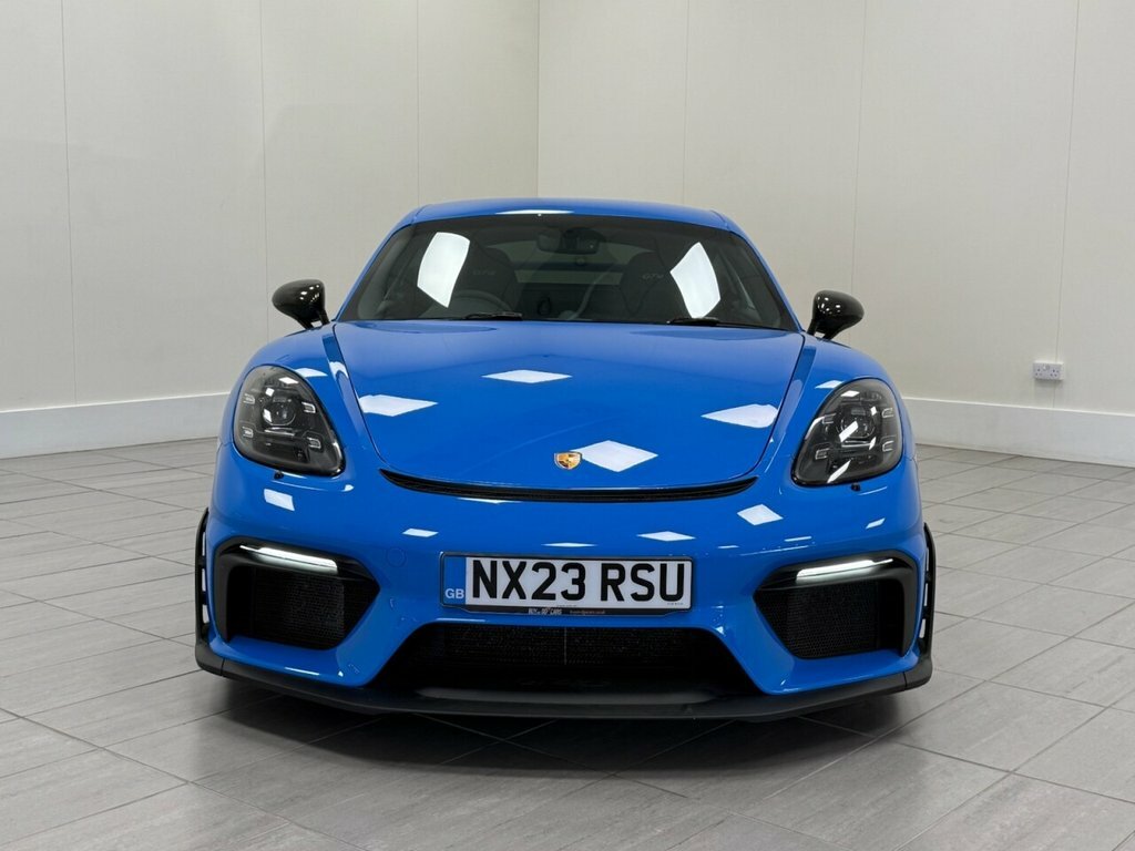 Porsche 718 Cayman 4L Gt4 Blue #5