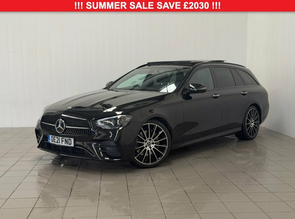 Mercedes-Benz E Class 2L Amg Line Night Edition Black