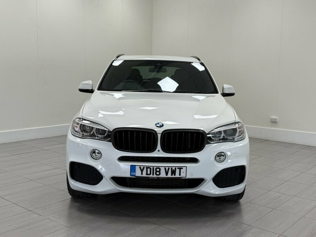 BMW X5 3L M Sport YD18VWT White #5