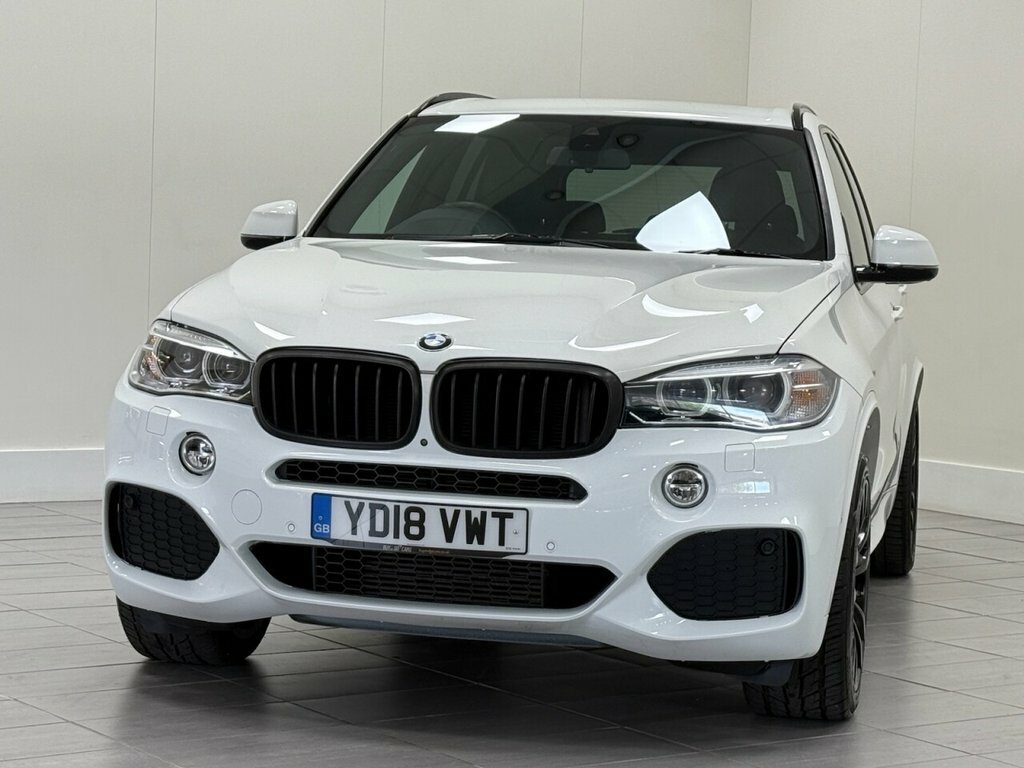 BMW X5 3L M Sport YD18VWT White #6