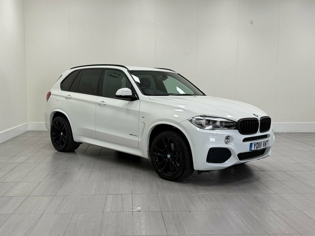 BMW X5 3L M Sport YD18VWT White #4