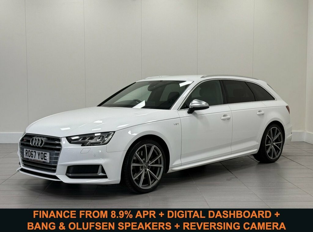 Audi S4 Estate White