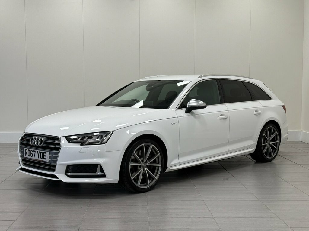 Audi S4 Estate White