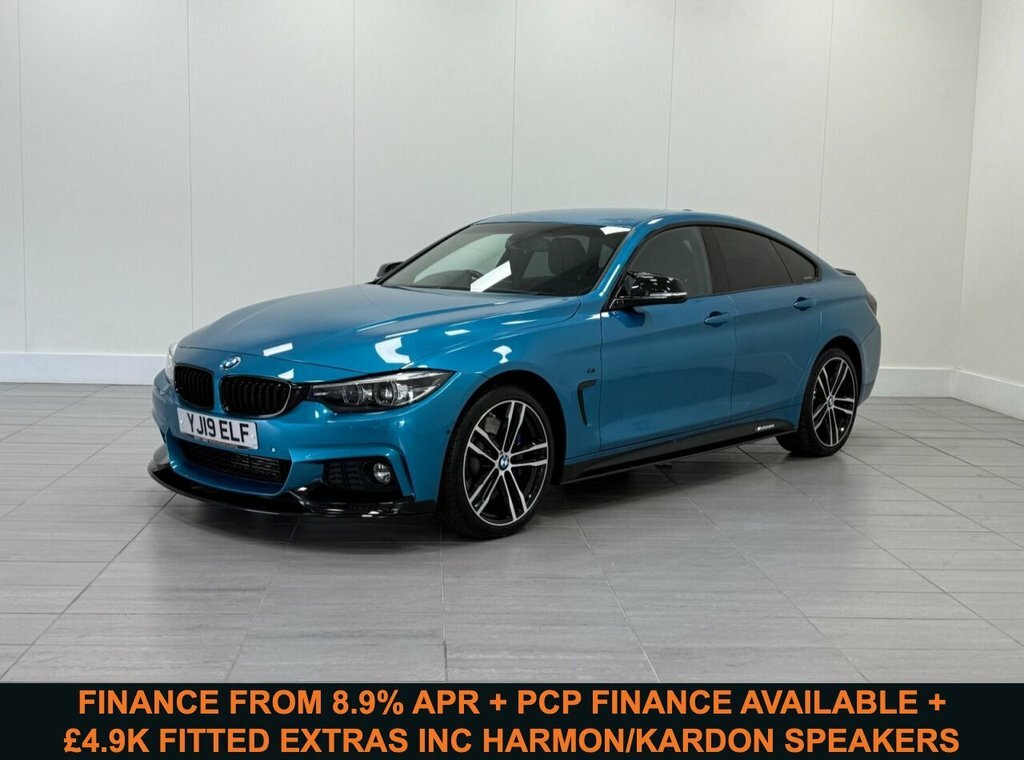 BMW 4 Series Gran Coupe 3L M Sport Blue