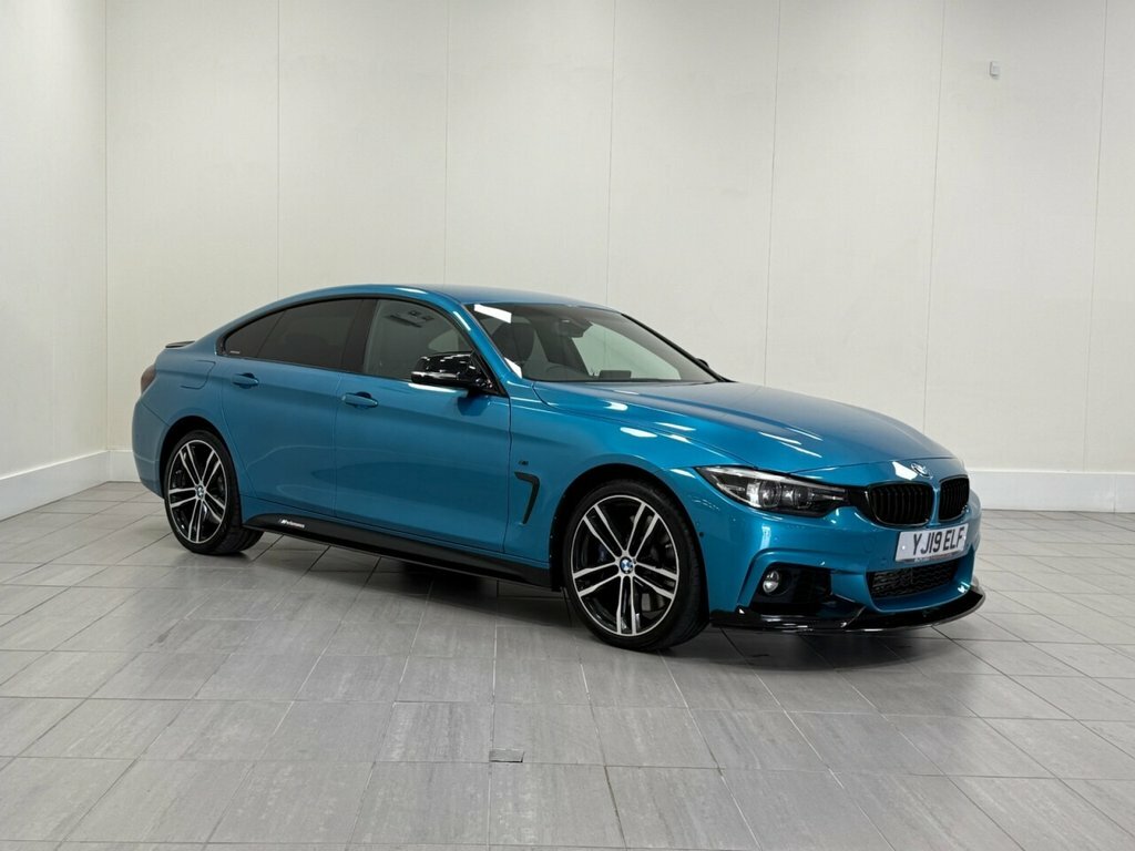 BMW 4 Series Gran Coupe 3L M Sport Blue #4