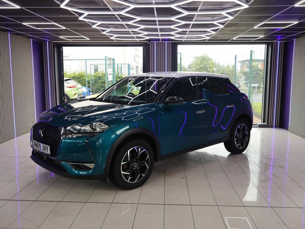 DS DS 3 Crossback 2019 1.2 Puretech Prestige Crossback Ea MW69JHY Blue #2