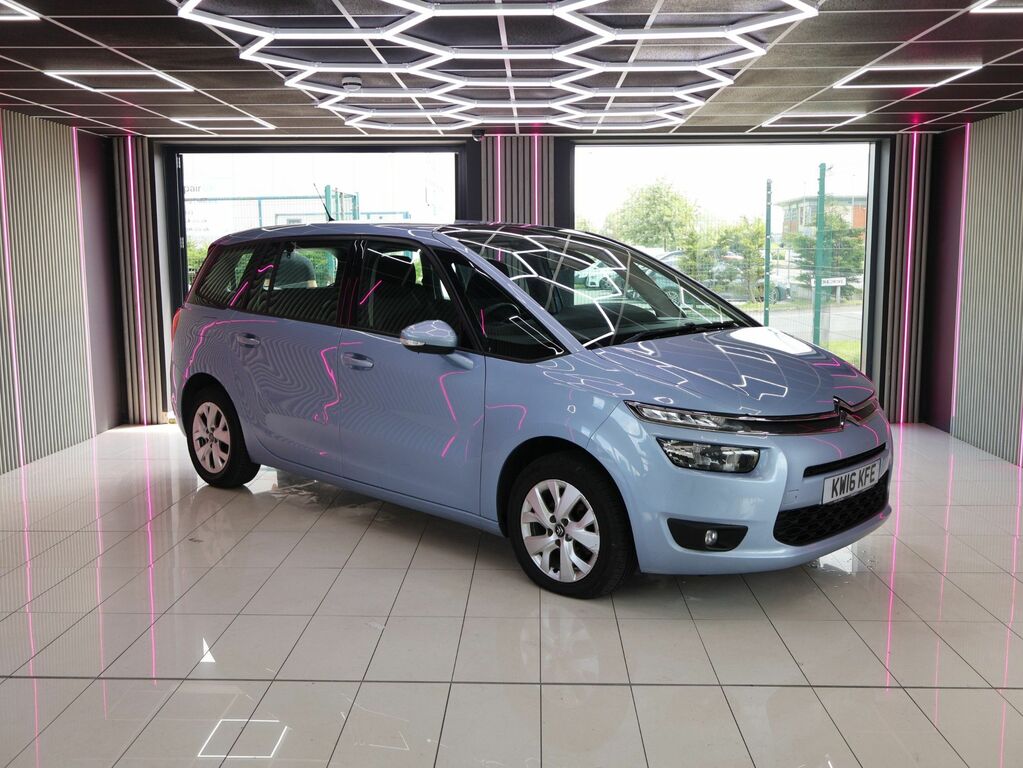 Citroen Grand C4 Picasso 2016 1.2 Puretech Vtr Mpv Euro Blue