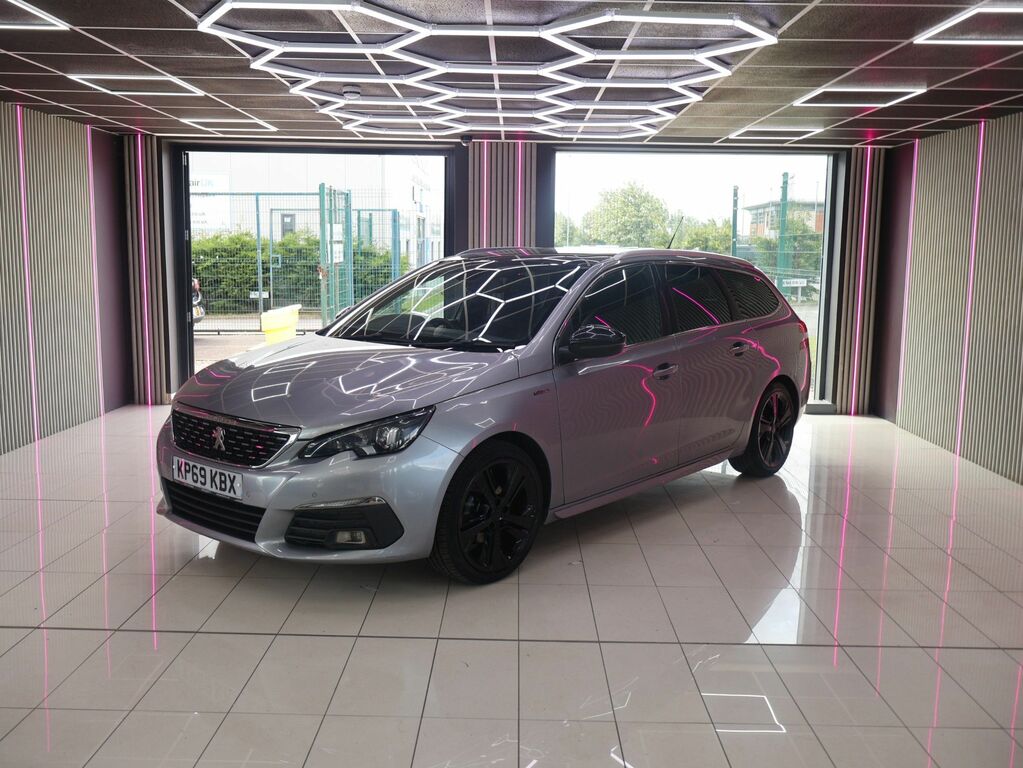 Peugeot 308 SW 2019 1.5 Bluehdi Gt Line Estate Grey