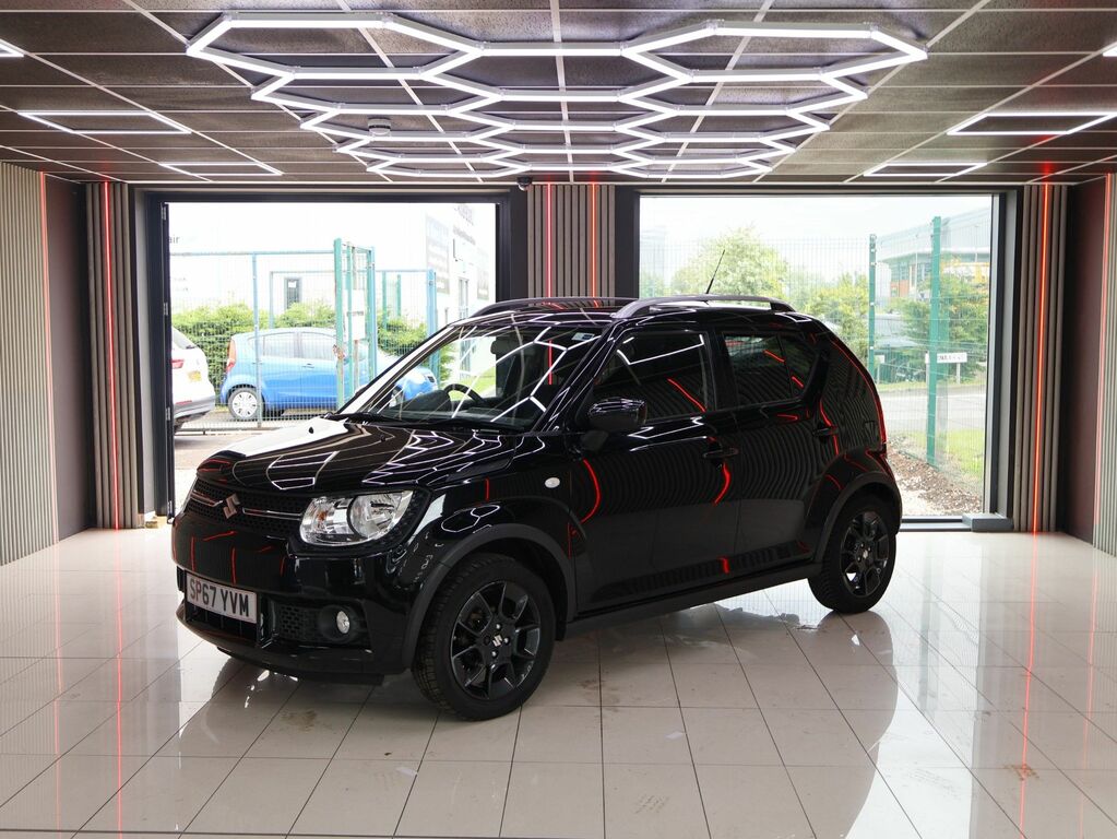 Suzuki Ignis 2017 1.2 Dualjet Sz-t Hatchback SP67YVM Black #4