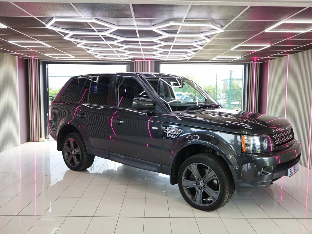 Land Rover Range Rover Sport 2013 3.0 Sd V6 Hse Black Suv 4Wd E Grey