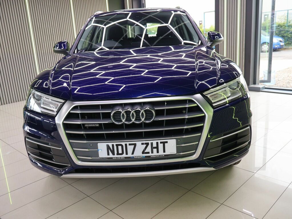 Audi Q5 2017 2.0 Tdi Sport Suv S Tronic Quattro ND17ZHT Blue #3