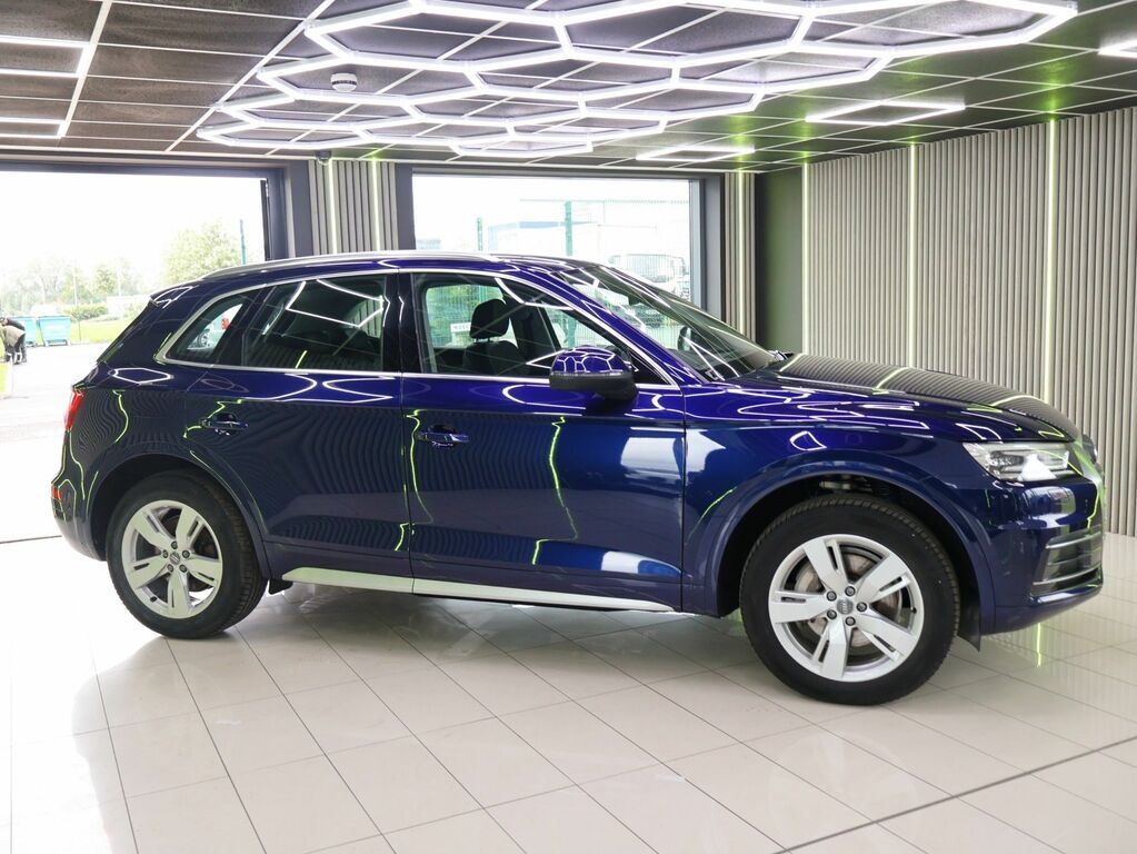 Audi Q5 2017 2.0 Tdi Sport Suv S Tronic Quattro ND17ZHT Blue #2