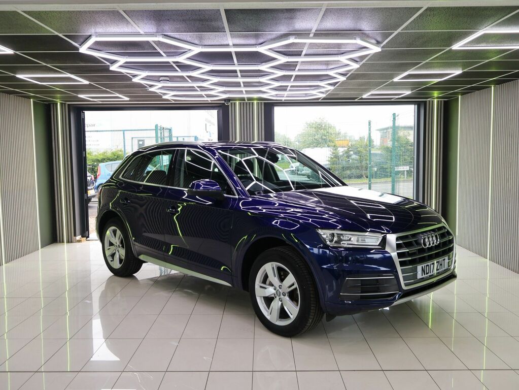 Audi Q5 2017 2.0 Tdi Sport Suv S Tronic Quattro Blue