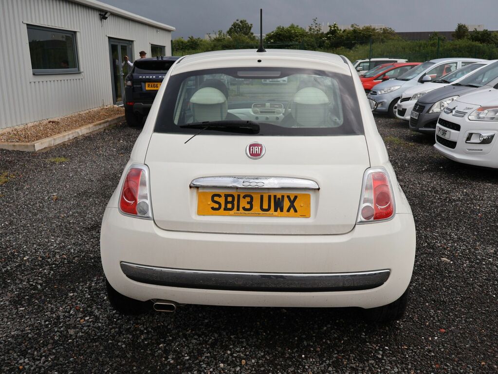 Fiat 500 2013 1.2 Lounge Hatchback Euro 4 SB13UWX White #5