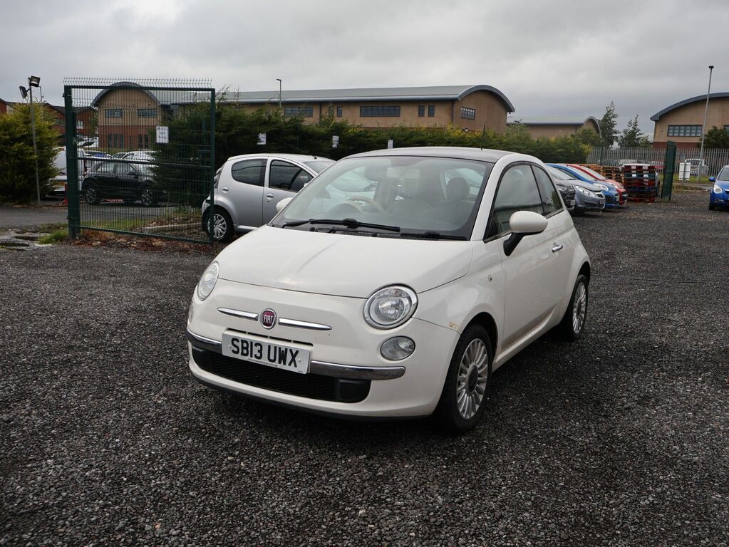 Fiat 500 2013 1.2 Lounge Hatchback Euro 4 White