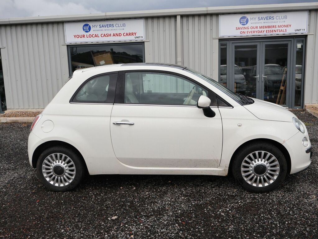 Fiat 500 2013 1.2 Lounge Hatchback Euro 4 SB13UWX White #4