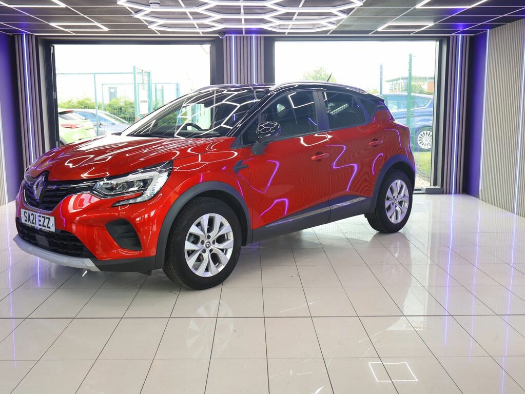 Renault Captur 2021 1.0 Tce Iconic Suv Euro 6 Red