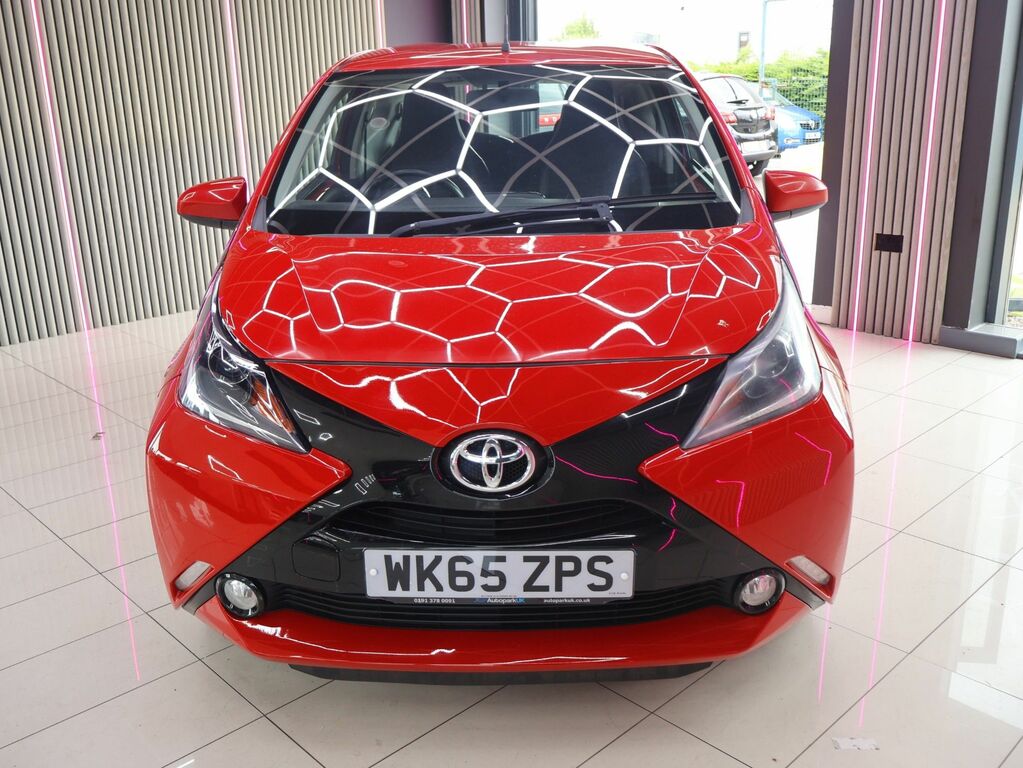Toyota Aygo 2016 1.0 Vvt-i X-pression Hatchback Man WK65ZPS Red #4