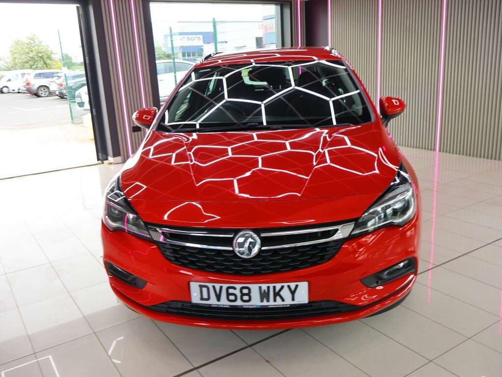 Vauxhall Astra 2019 1.6 Cdti Ecotec Blueinjection Sri Nav Sports DV68WKY Red #3