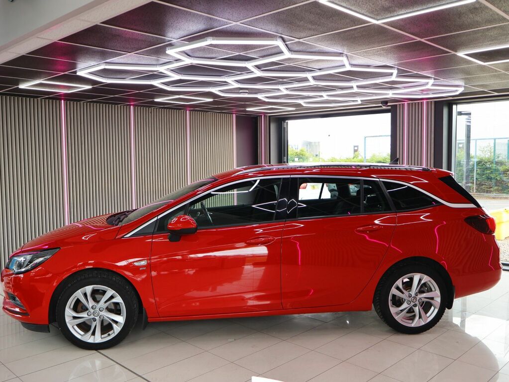 Vauxhall Astra 2019 1.6 Cdti Ecotec Blueinjection Sri Nav Sports DV68WKY Red #2