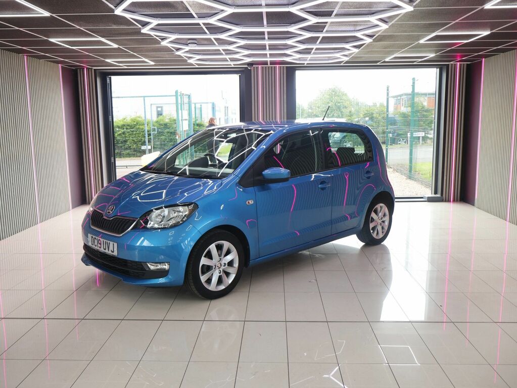 Skoda Citigo 2019 1.0 Mpi Greentech Se L Hatchback M Blue #2