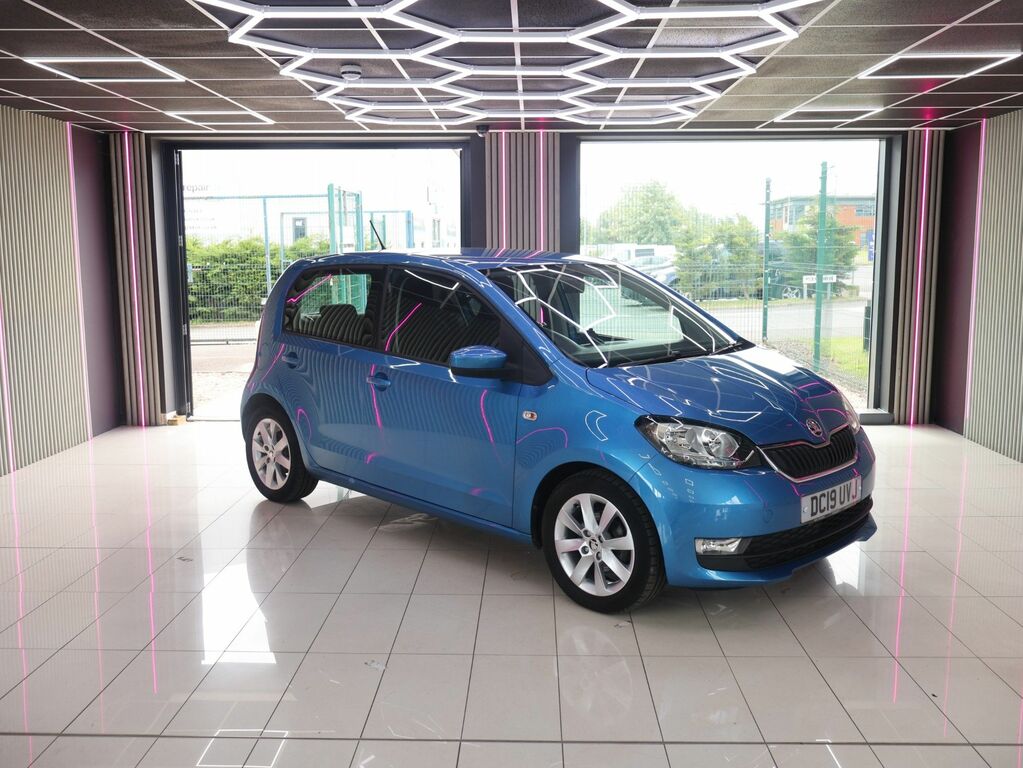 Skoda Citigo 2019 1.0 Mpi Greentech Se L Hatchback M Blue