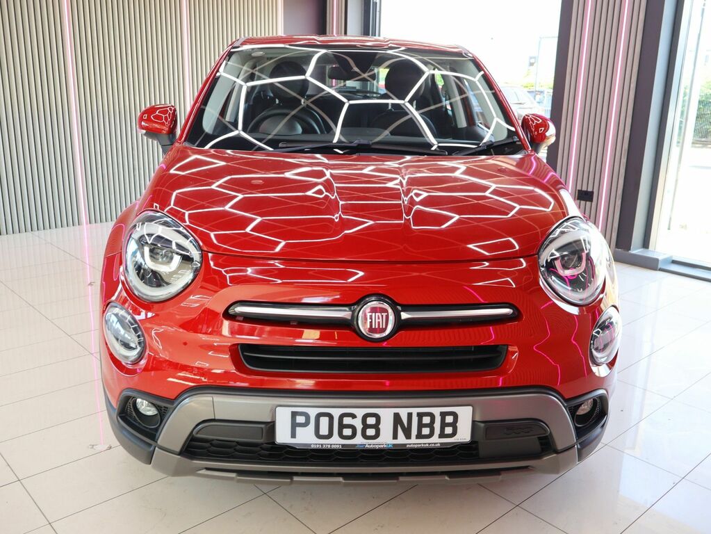 Fiat 500X 2018 1.0 Firefly Turbo Multiair City Cross Suv Red #4