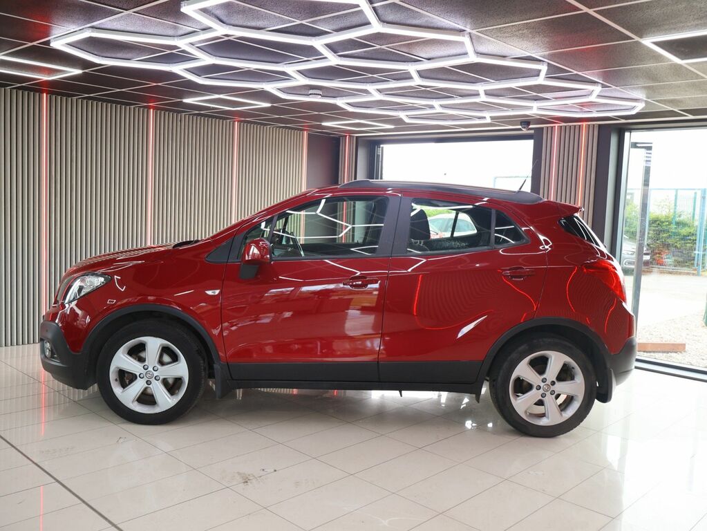 Vauxhall Mokka 2015 1.6I Tech Line Suv 2Wd Euro SD65YBA Red #4